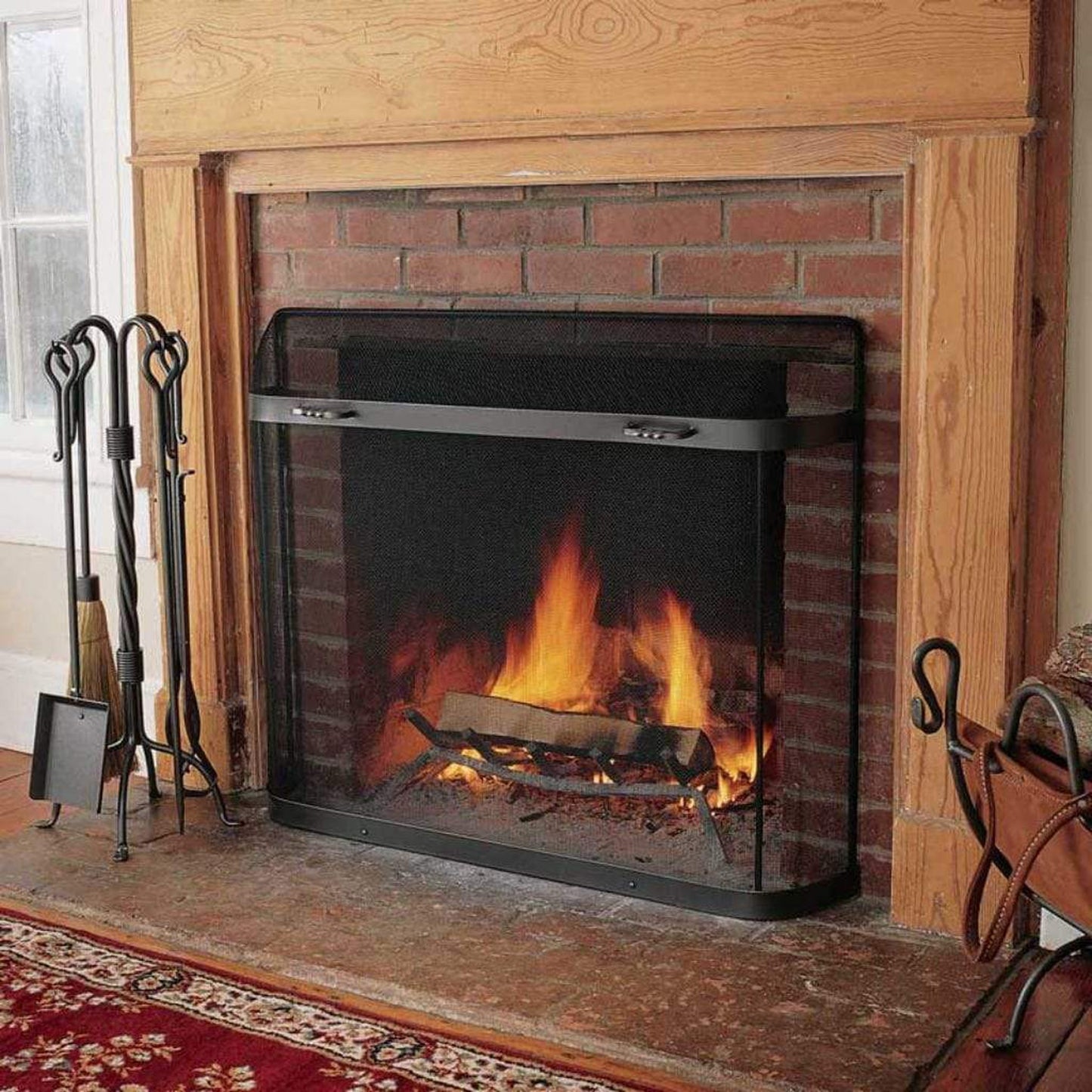 Pilgrim 1 SGI Series 7" x 31" Vintage Iron Trim Spark Guards (18371)