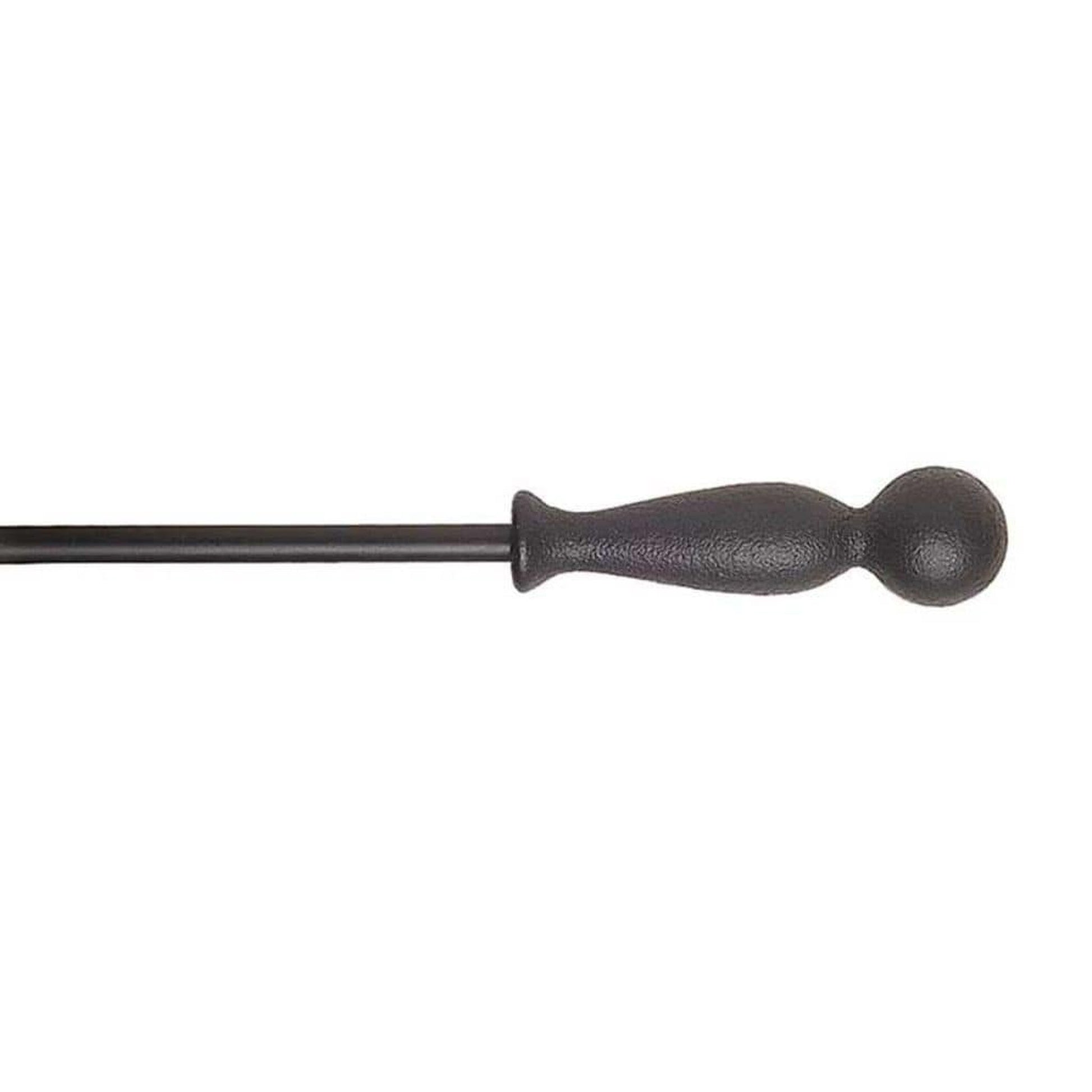 Pilgrim 14" Matte Black Ball Cast-Handle Damper Hook