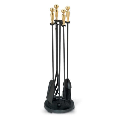 Pilgrim 2400 Series 30" Vintage Iron Brass Ball Tool Set