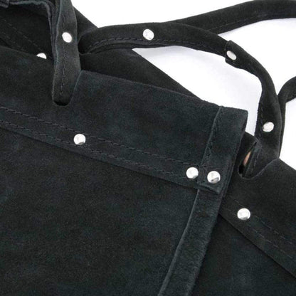 Pilgrim 29" Black Suede Top-Grain Wood Carrier