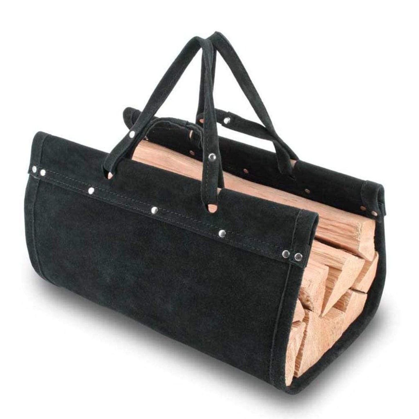 Pilgrim 29" Black Suede Top-Grain Wood Carrier
