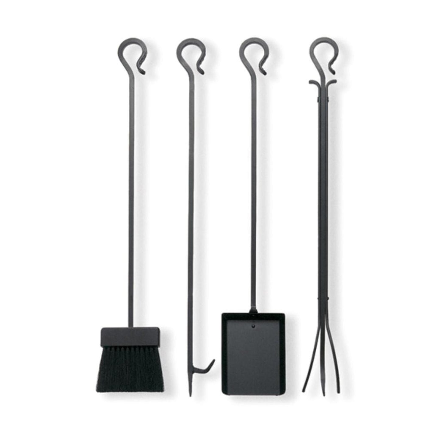 Pilgrim 30" Matte Black Iron Single-Tool Poker