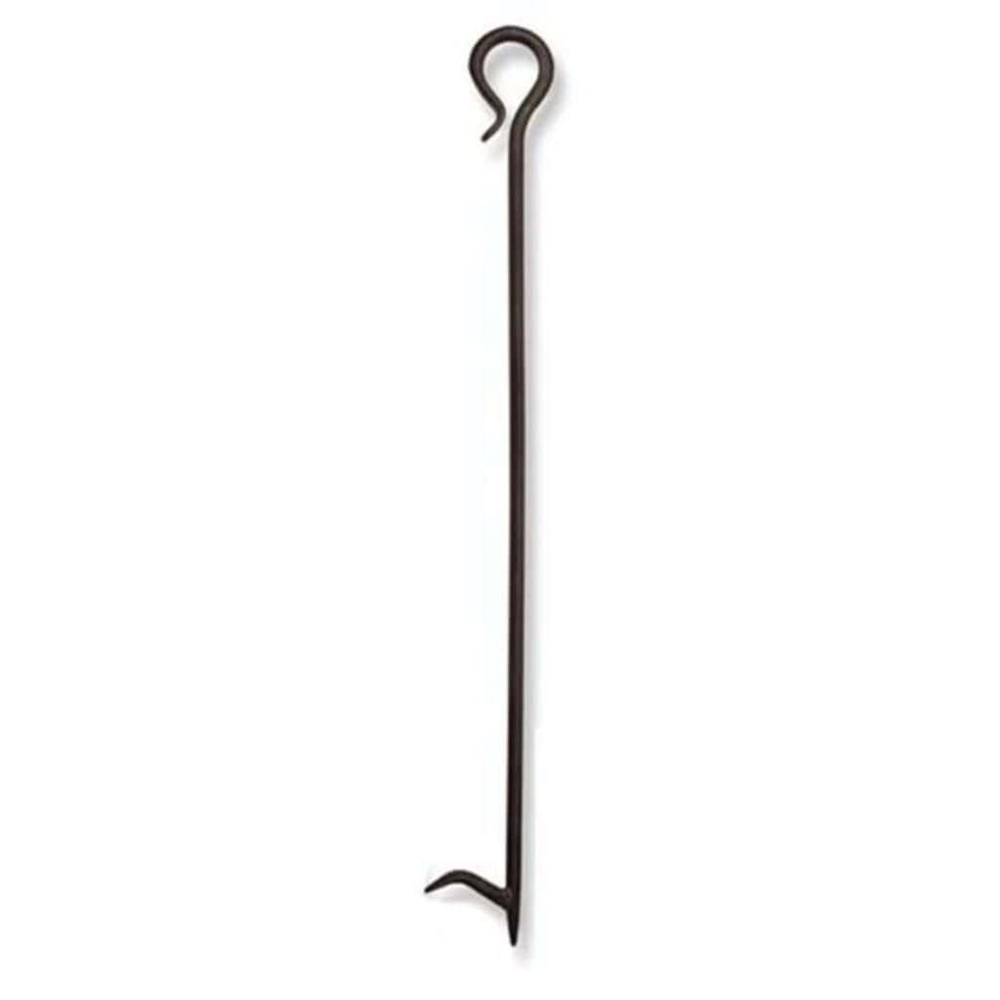 Pilgrim 30" Matte Black Iron Single-Tool Poker