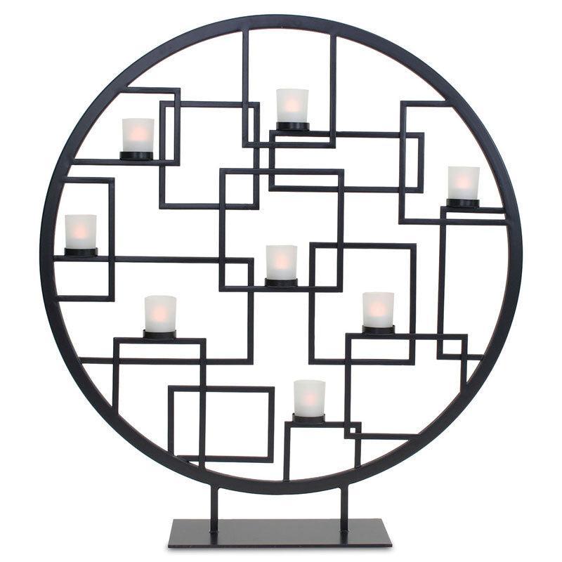 Pilgrim 31" Black Reflections Tea Light Summer Screen