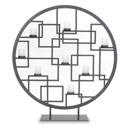 Pilgrim 31" Natural Iron Reflections Tea Light Summer Screen