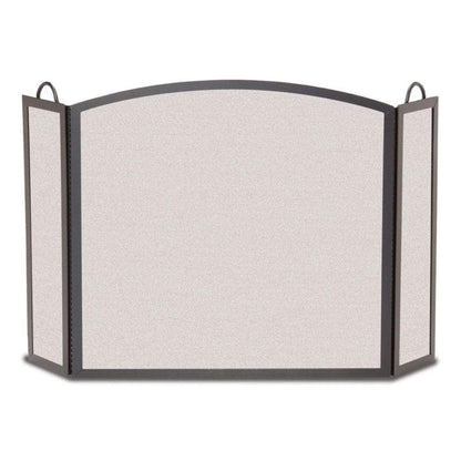 Pilgrim 45″ x 29″ Burnished Bronze 3-Panel Full Arch Folding Screen