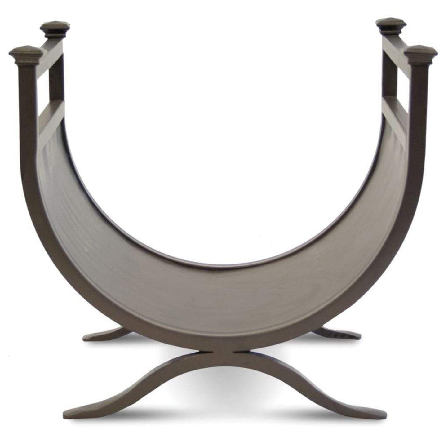 Pilgrim Addison 18" Matte Black Wood Holder