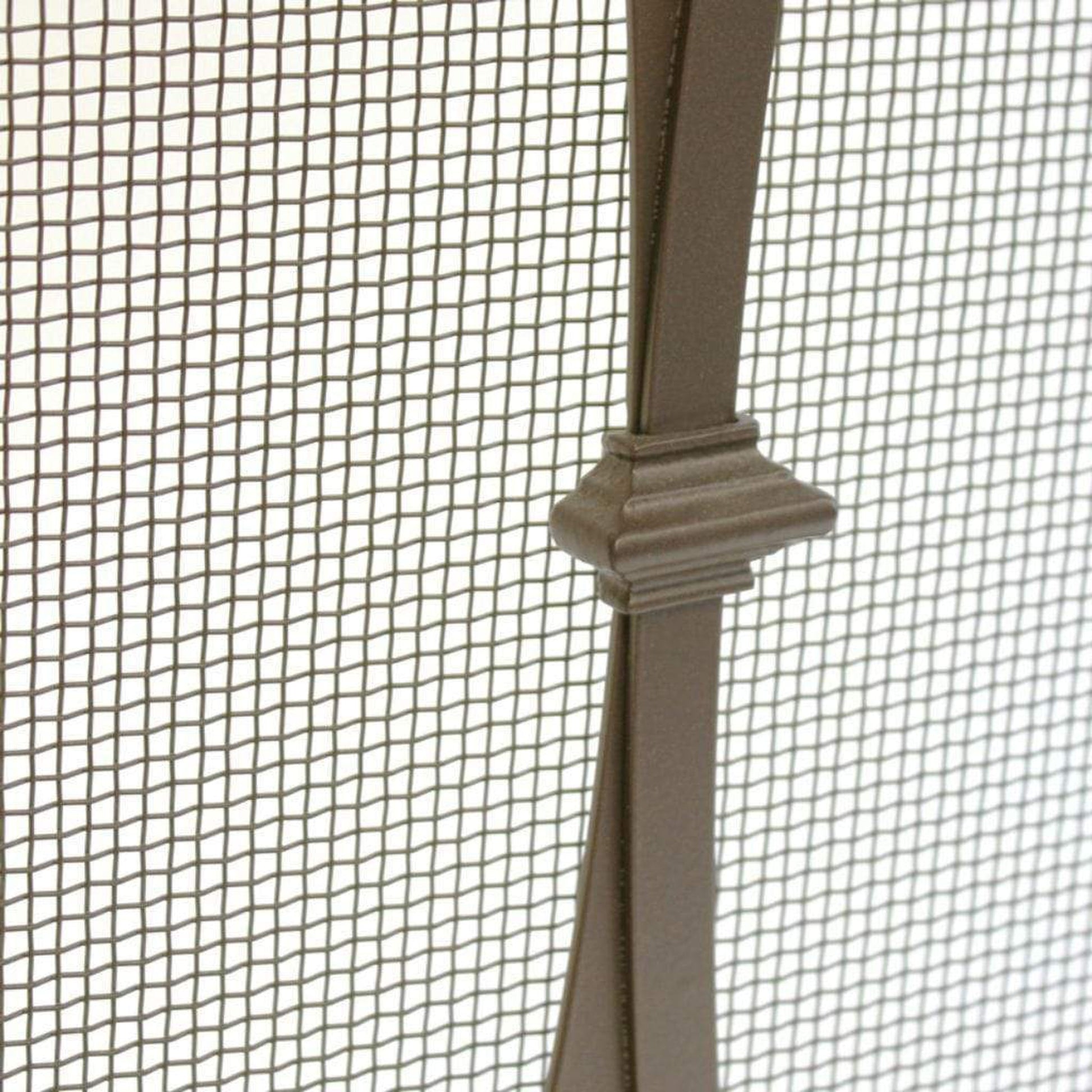 Pilgrim Addison 39" Burnished Bronze Single-Panel Screen