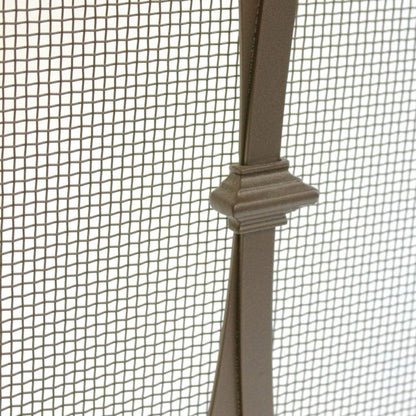 Pilgrim Addison 39" Burnished Bronze Single-Panel Screen