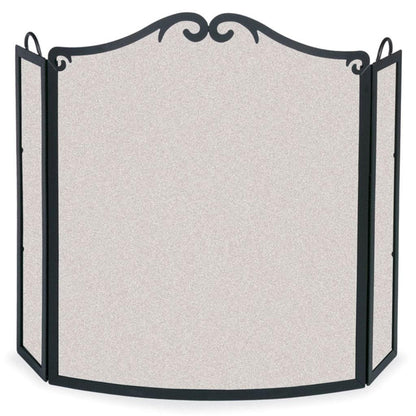 Pilgrim Arch Bow 45" Matte Black Tri-Panel Screen