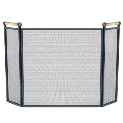 Pilgrim Calabar 51" Matte Black Tri-Panel Screen