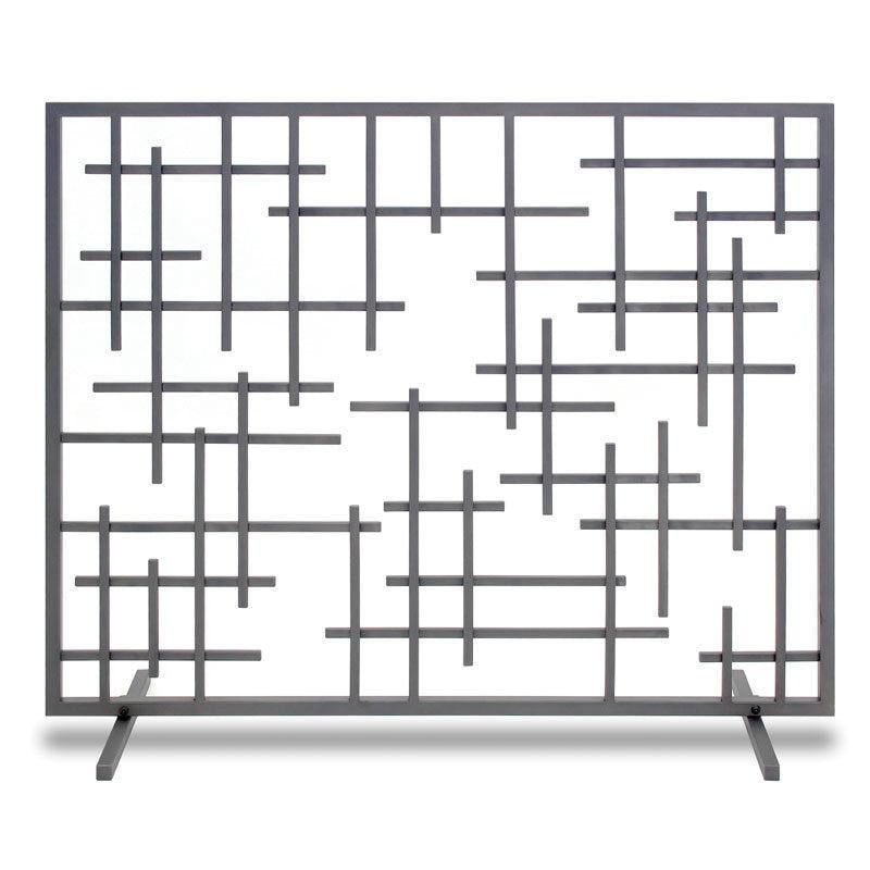 Pilgrim Contemporary 39" Natural Iron Summer Screen Without Mesh
