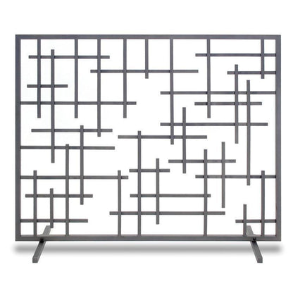 Pilgrim Contemporary 39" Natural Iron Summer Screen Without Mesh