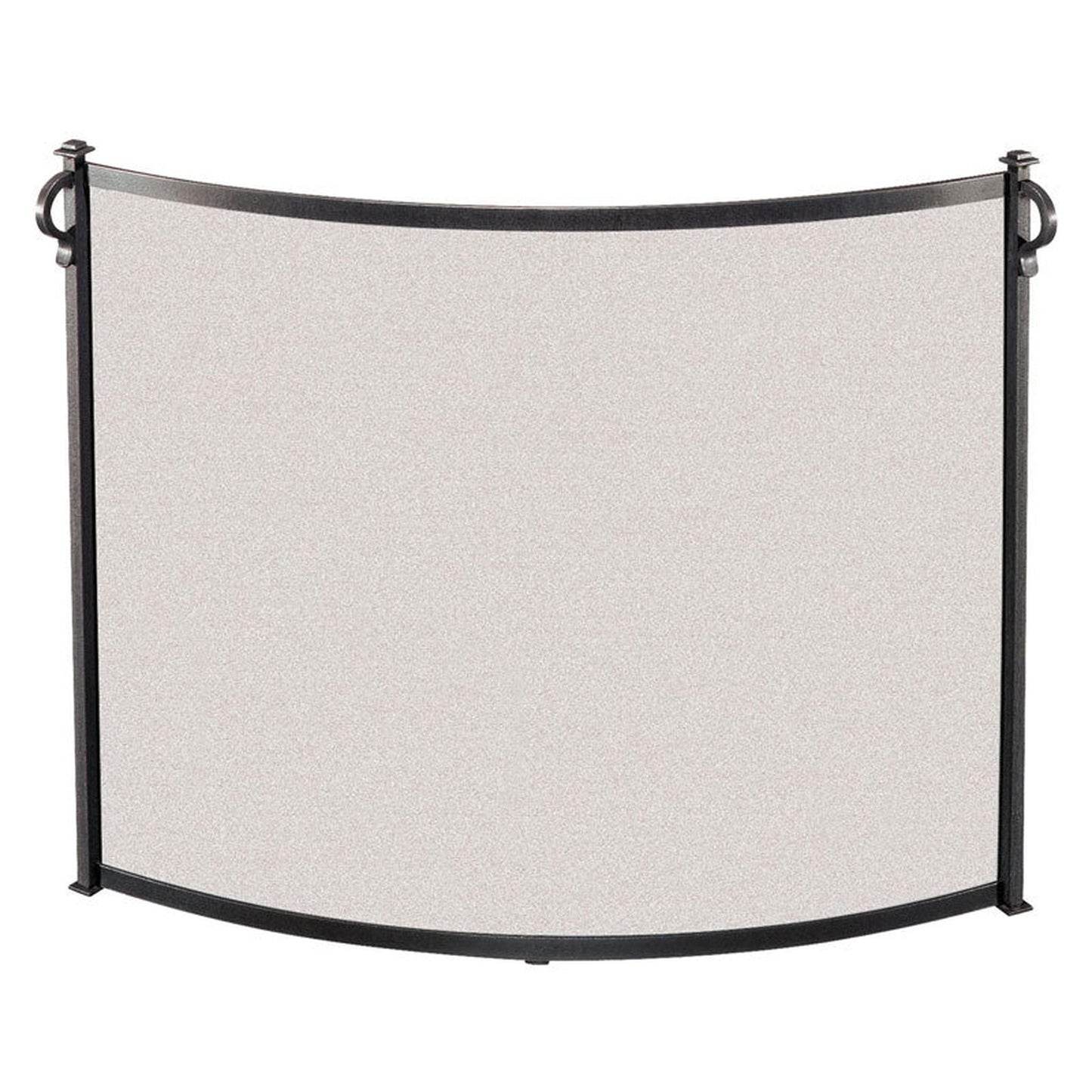 Pilgrim Craftsman 39" Matte Black Bowed Screen