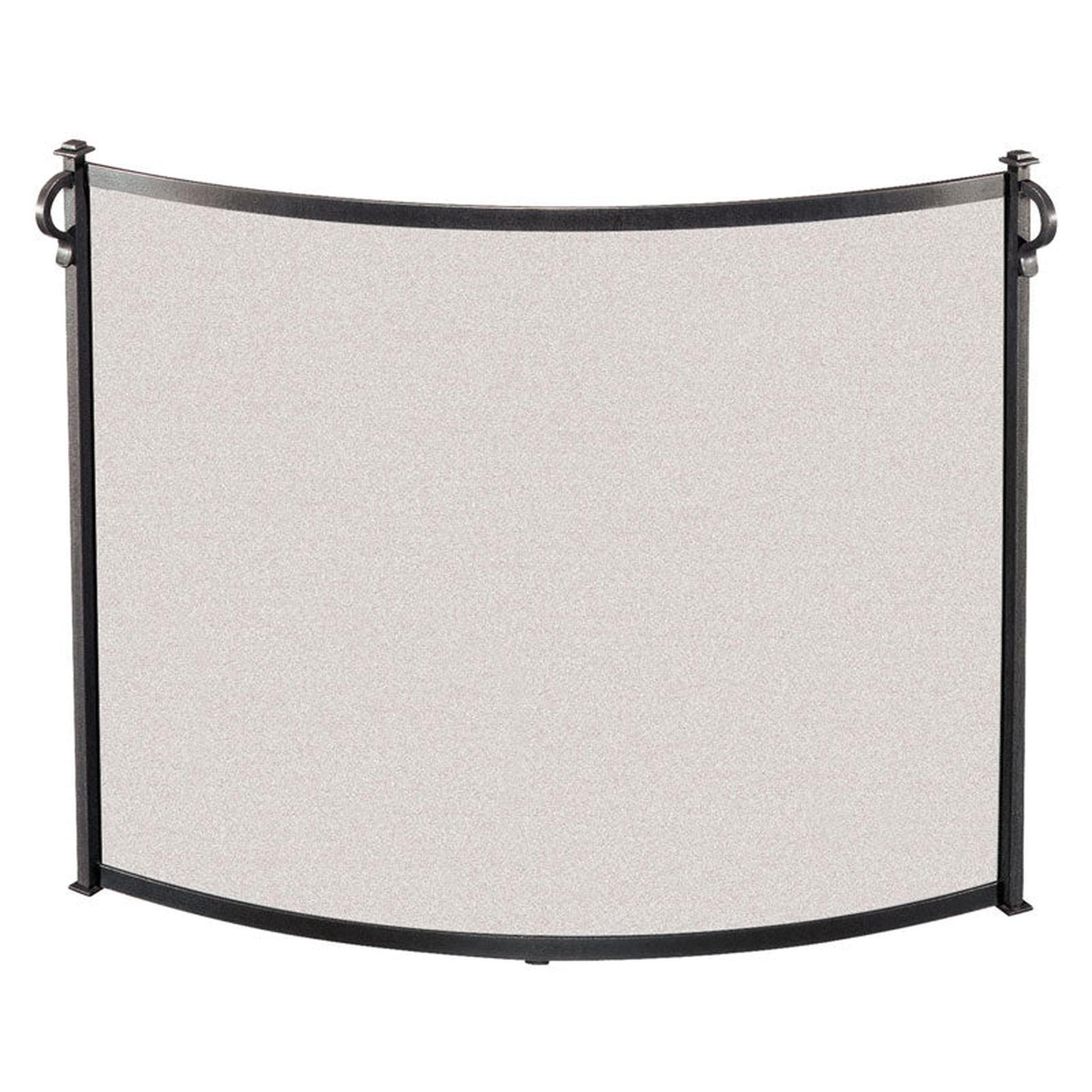 Pilgrim Craftsman 39" Matte Black Bowed Screen