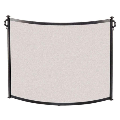 Pilgrim Craftsman 44" Vintage Iron Bowed Screen