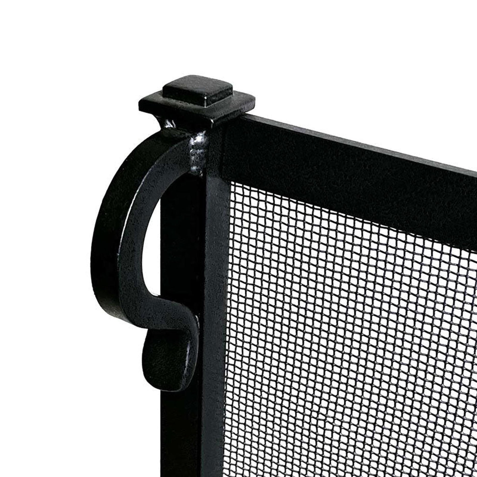 Pilgrim Craftsman FGN19 Series 39" Matte Black Single-Panel Screen