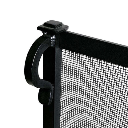 Pilgrim Craftsman FGN19 Series 39" Matte Black Single-Panel Screen