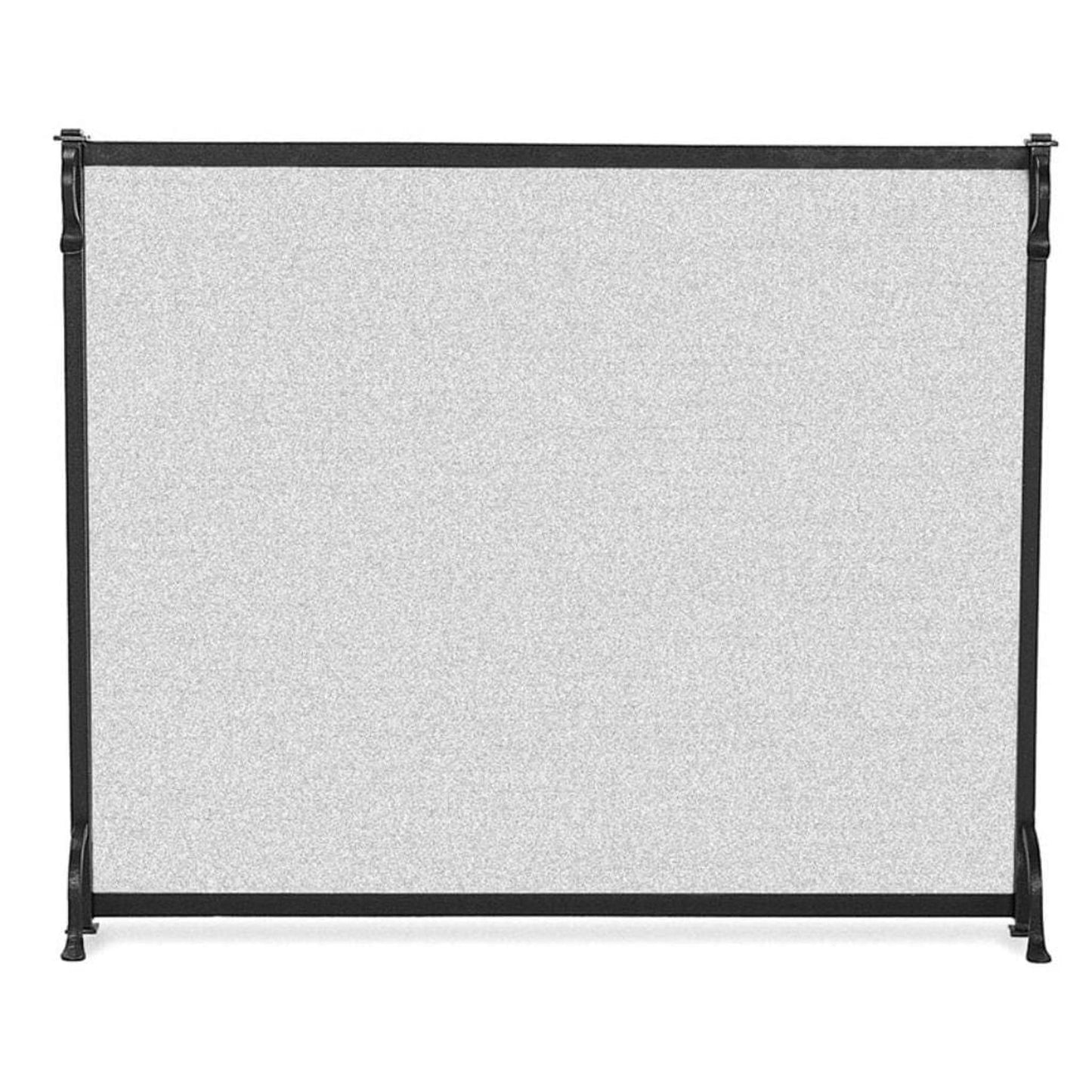 Pilgrim Craftsman FGN19 Series 39" Matte Black Single-Panel Screen