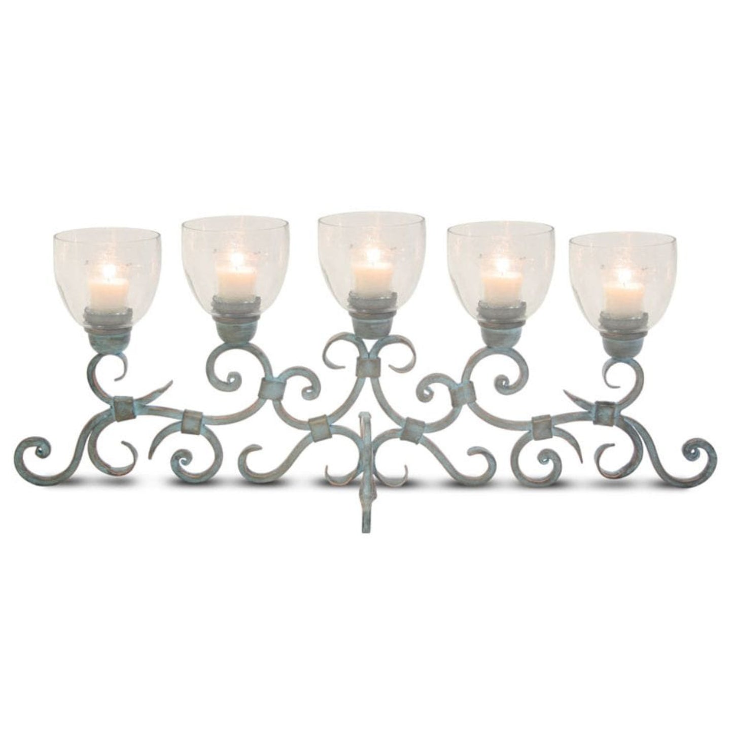 Pilgrim Ellington 33" Weathered Patina Candelabra