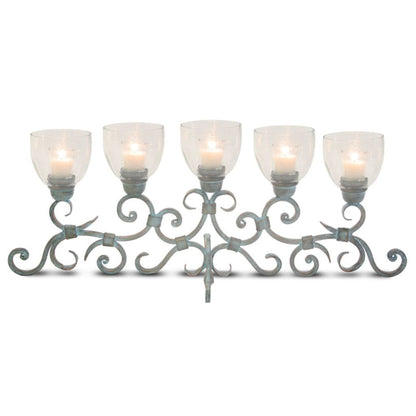 Pilgrim Ellington 33" Weathered Patina Candelabra