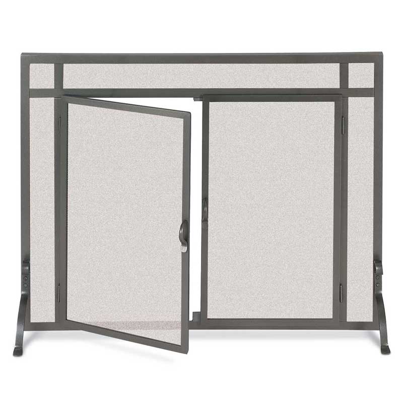 Pilgrim FGND Series 39" Vintage Iron Forged Iron Door Screen