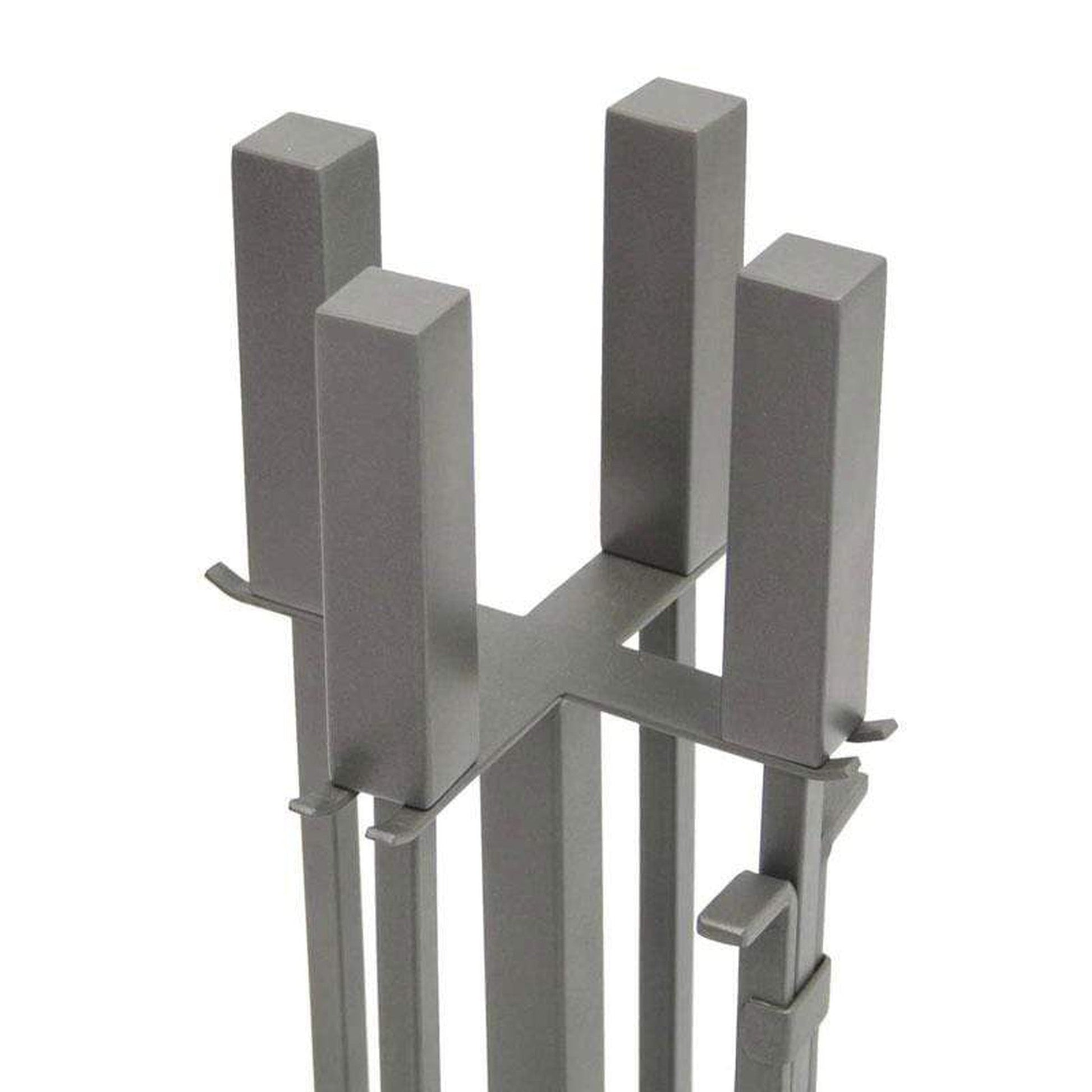 Pilgrim Lanier 32" Natural Iron 4-Piece Tool Set