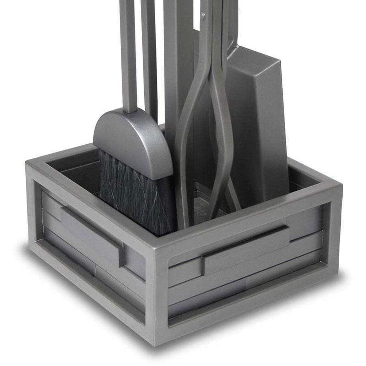 Pilgrim Lanier 32" Natural Iron 4-Piece Tool Set