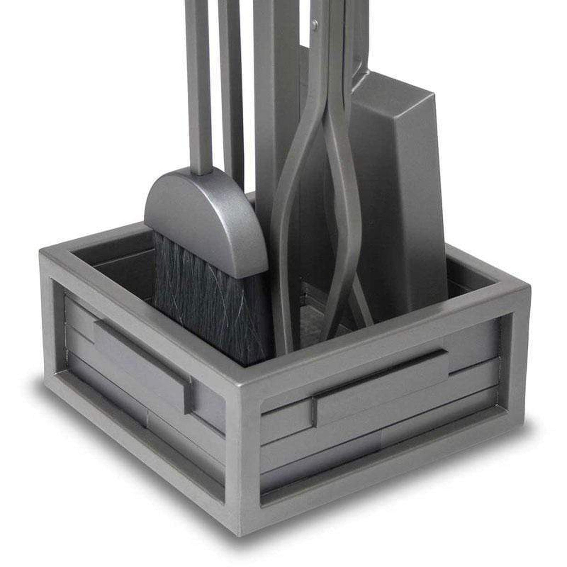 Pilgrim Lanier 32" Natural Iron 4-Piece Tool Set