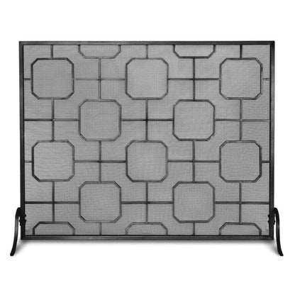 Pilgrim Madison 39" Matte Black Single-Panel Screen