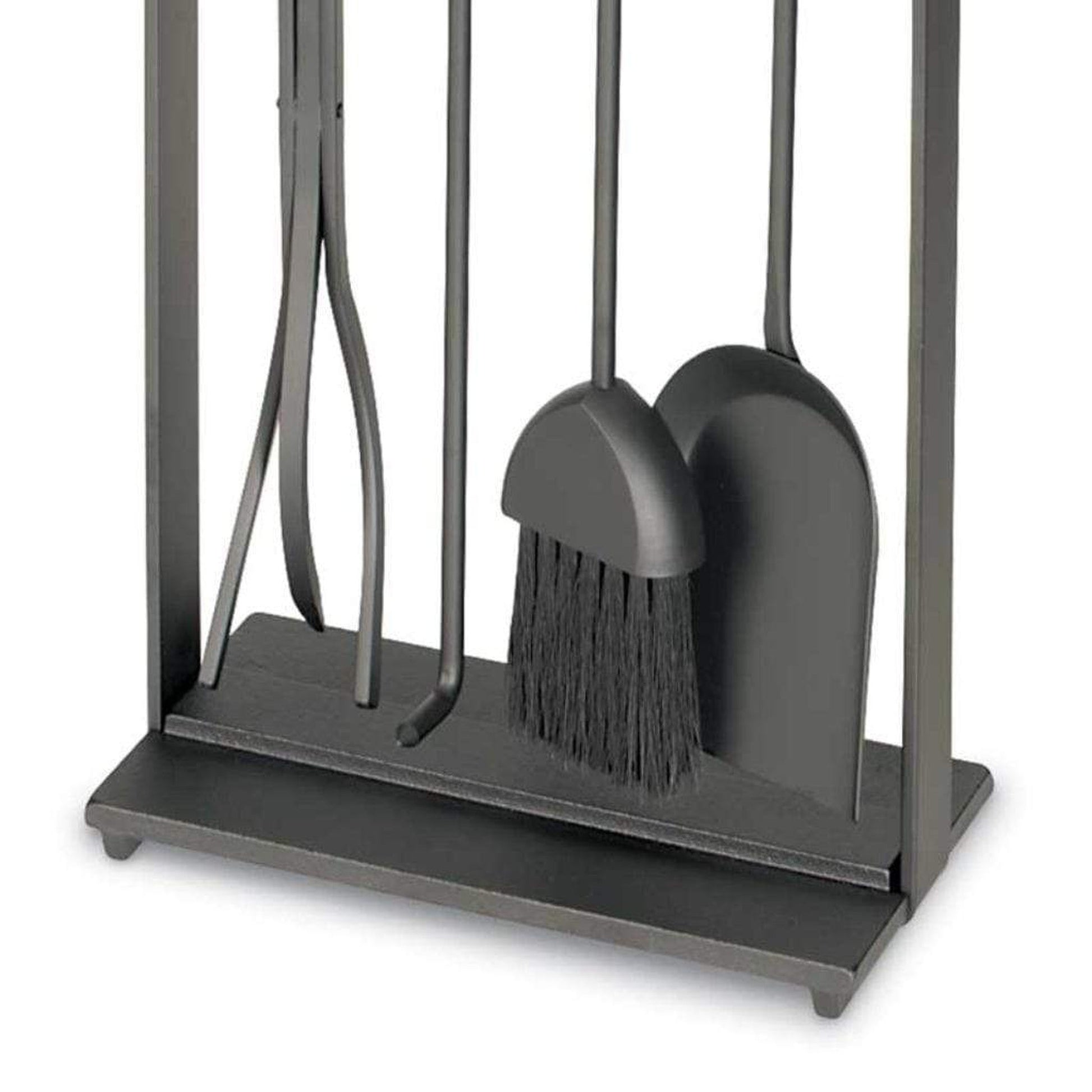 Pilgrim Modern 32" Matte Black Soldiered Row Tool Set