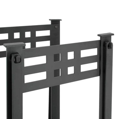 Pilgrim Portfolio 14" Matte Black Hearth Center