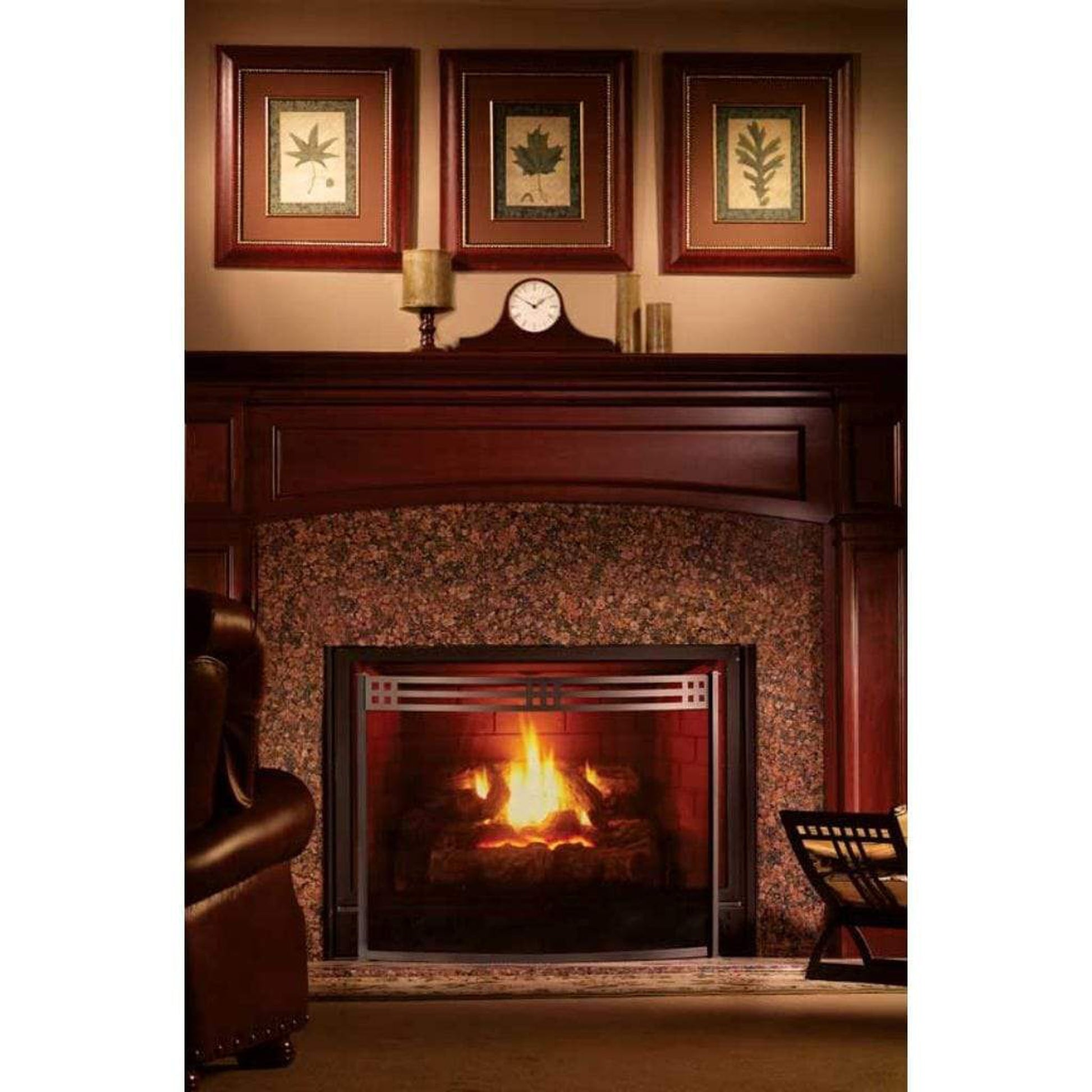 Pilgrim Portfolio 44" Matte Black Bowed Screen