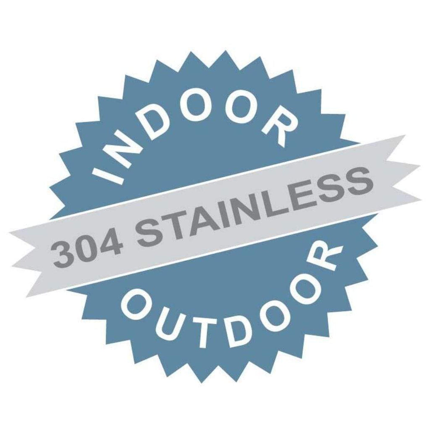 Pilgrim Sinclair 39" Stainless Steel Single-Panel Screen