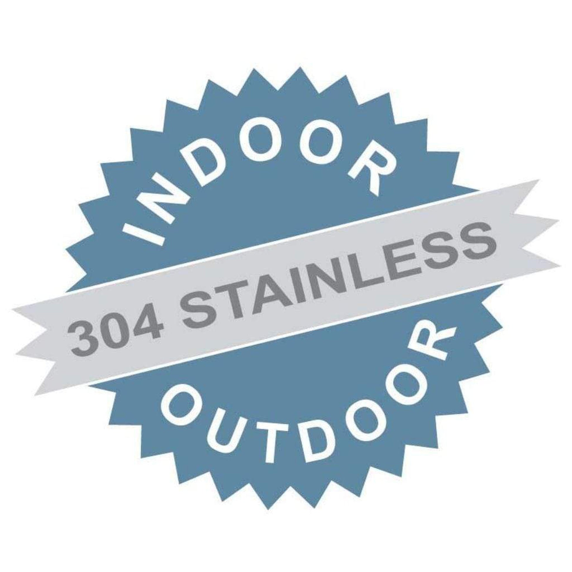 Pilgrim Sinclair 39" Stainless Steel Single-Panel Screen