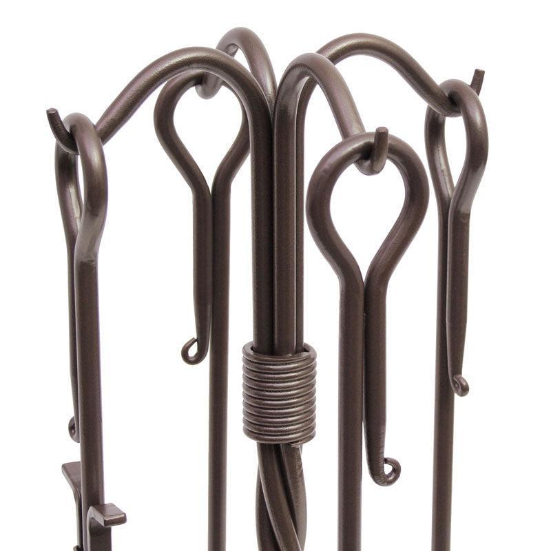 Pilgrim Traditional 31" Burnished Bronze Tool Set