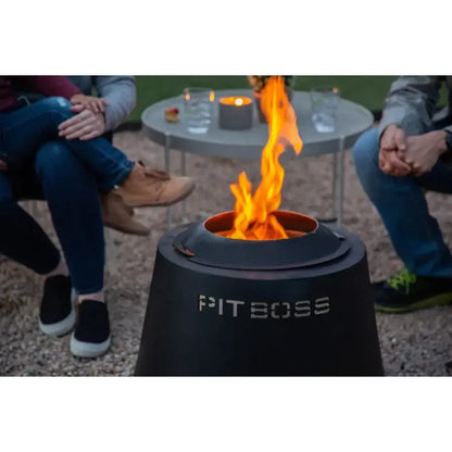 Pit Boss PB21FP 23" Black Smokeless Pellet Fire Pit