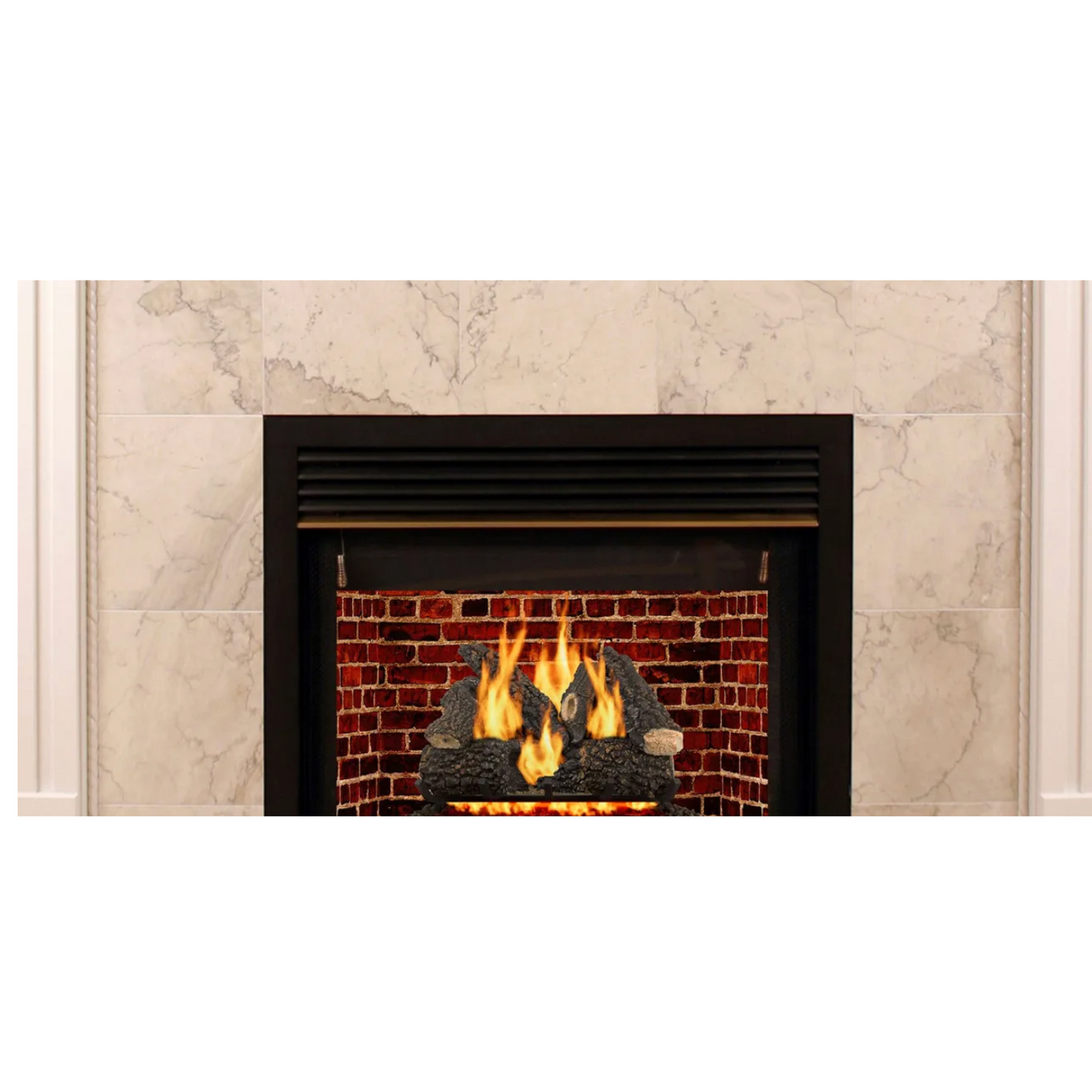 Pleasant Hearth 24" 55,000 BTU Arlington Ash Vented Natural Gas Log Set - 5 Sets