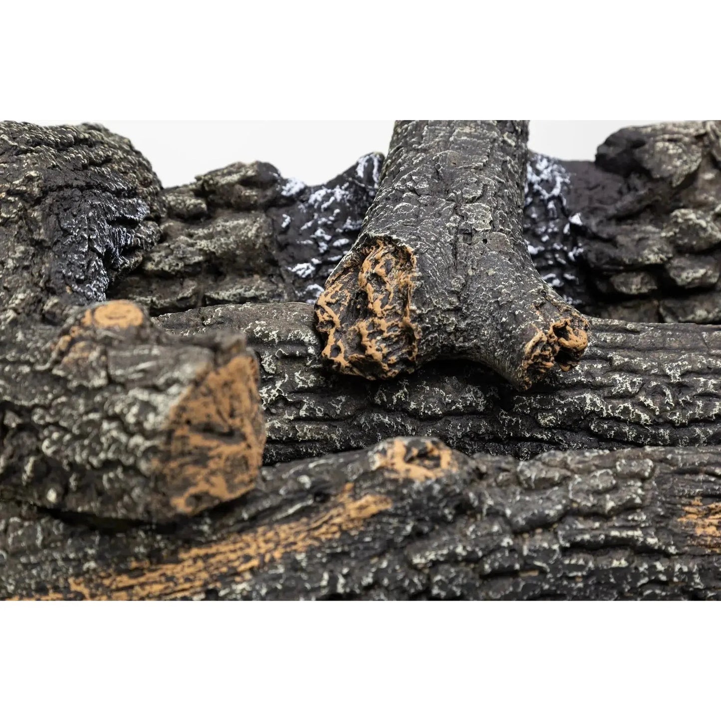Pleasant Hearth 30" 30,000 BTU Southern Oak Dual Burner Vent-Free Gas Log Set - Set of 2