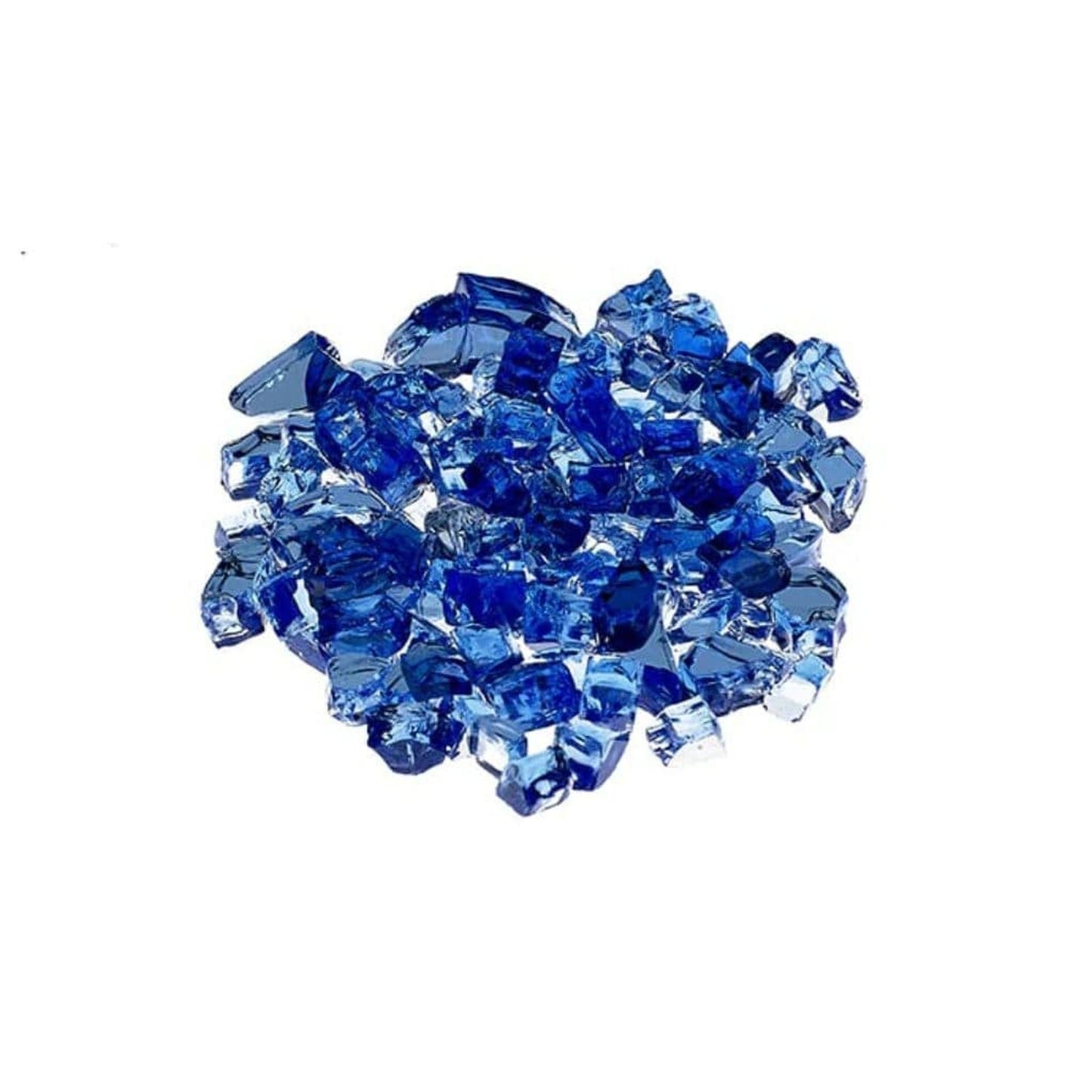 Prism Hardscapes 1/4" Reflective Aqua Metallic Fire Glass