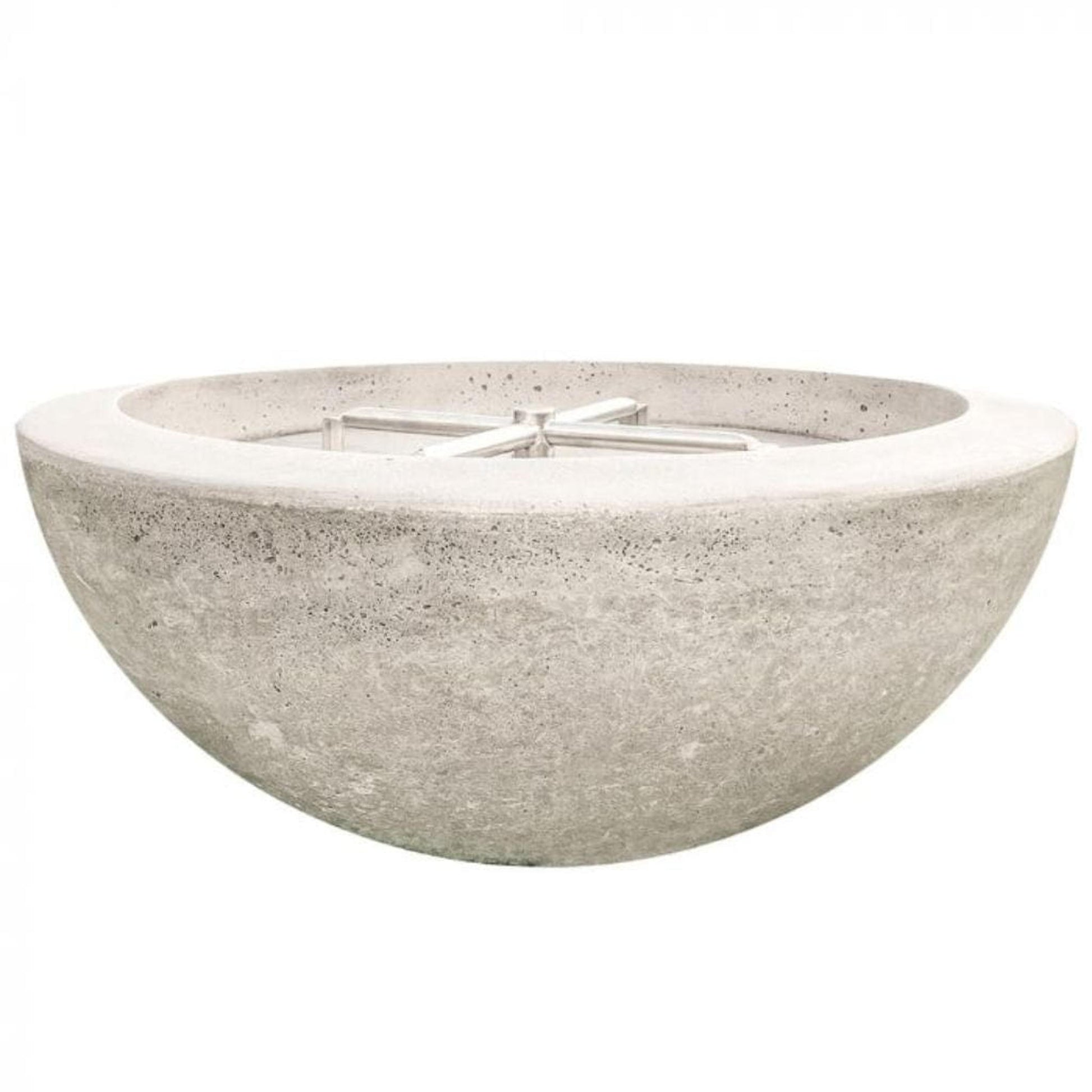 Prism Hardscapes 29" Coastal Moderno 2 Round Concrete Natural Gas Fire Pit Bowl