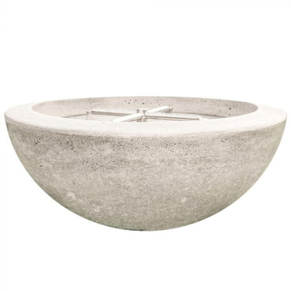 Prism Hardscapes 29" Natural Moderno 2 Round Concrete Propane Fire Pit Bowl