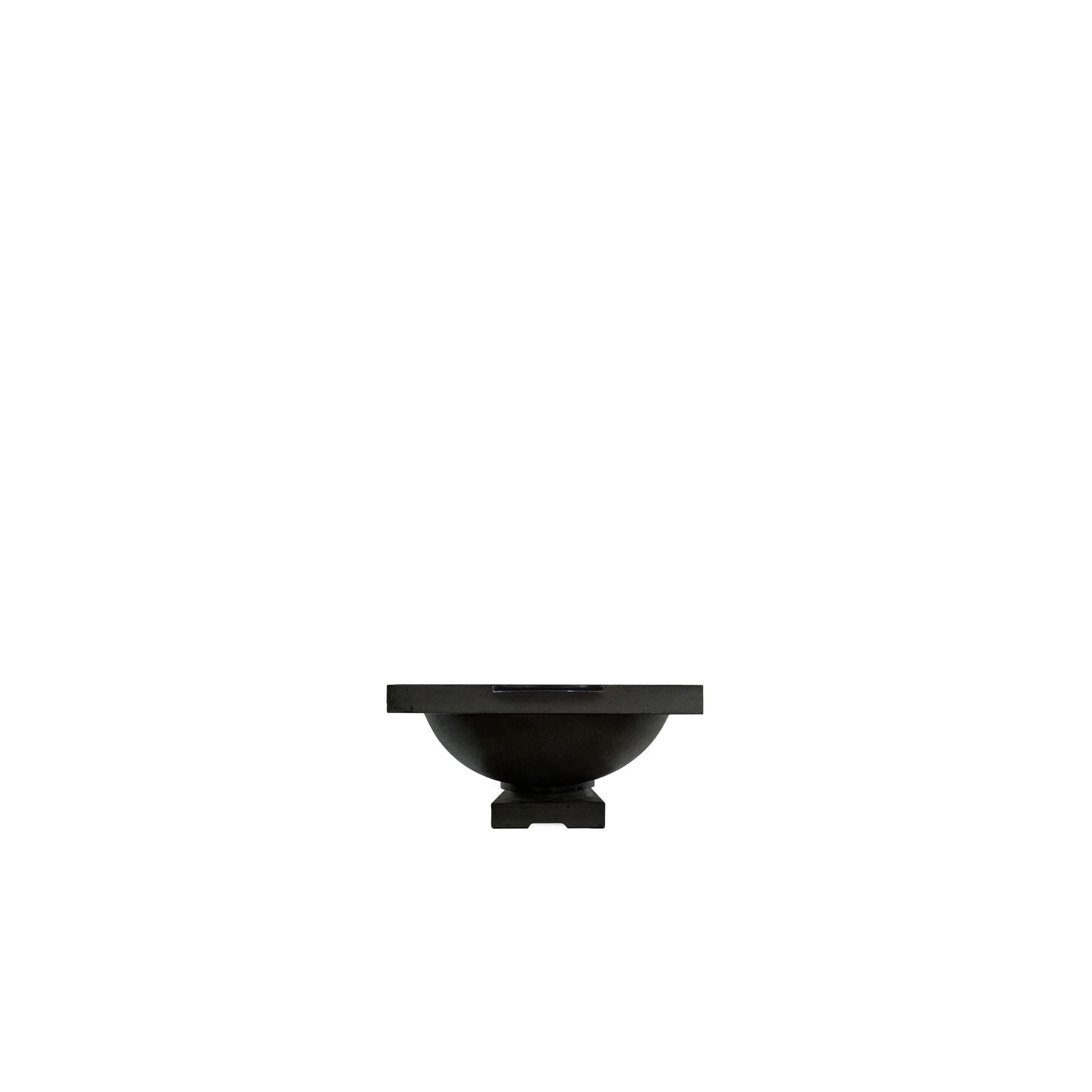 Prism Hardscapes Ibiza 29" Ultra White Concrete Water Bowl