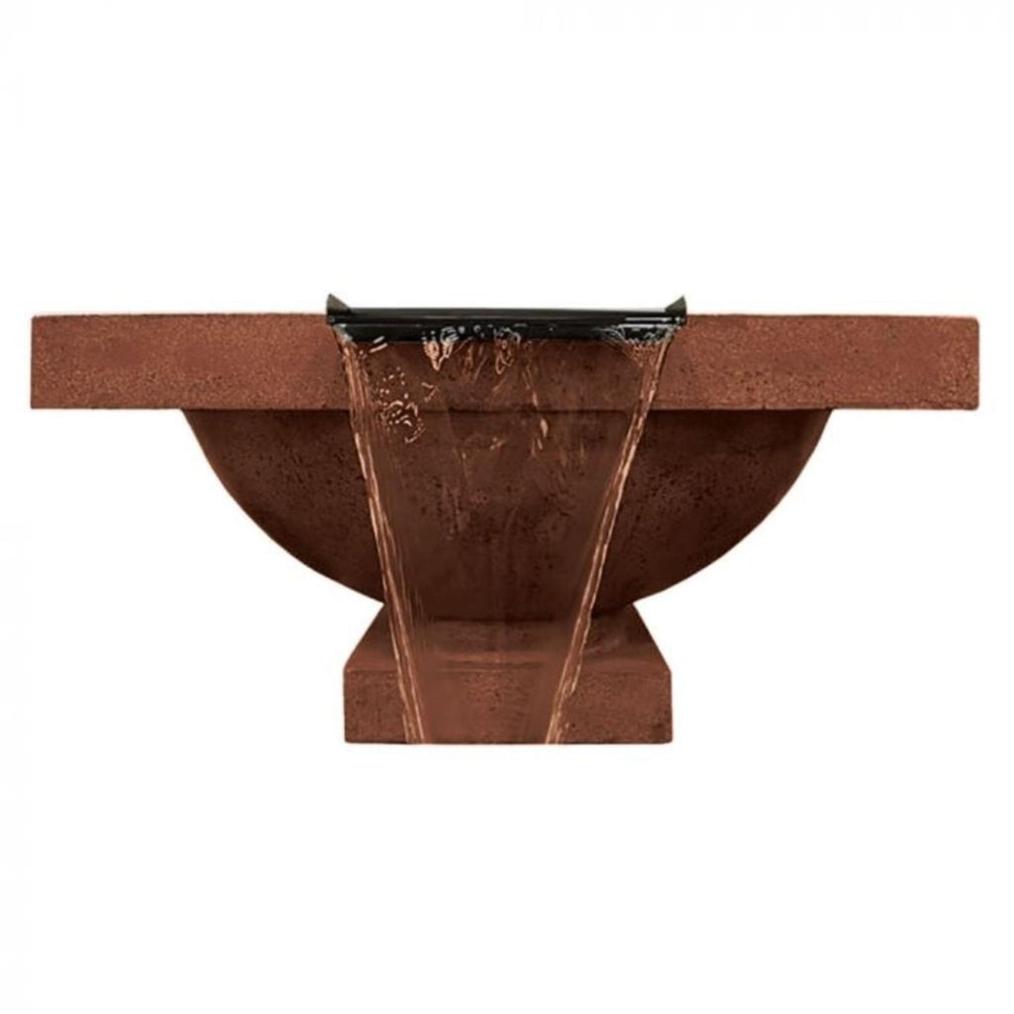 Prism Hardscapes Ibiza 31" Natural Match-Lit Liquid Propane Fire Pit & Water Bowl