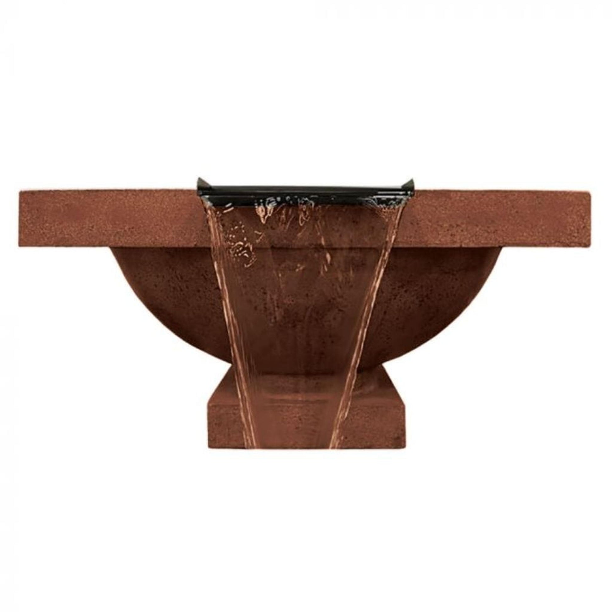 Prism Hardscapes Ibiza 31" Natural Match-Lit Liquid Propane Fire Pit & Water Bowl