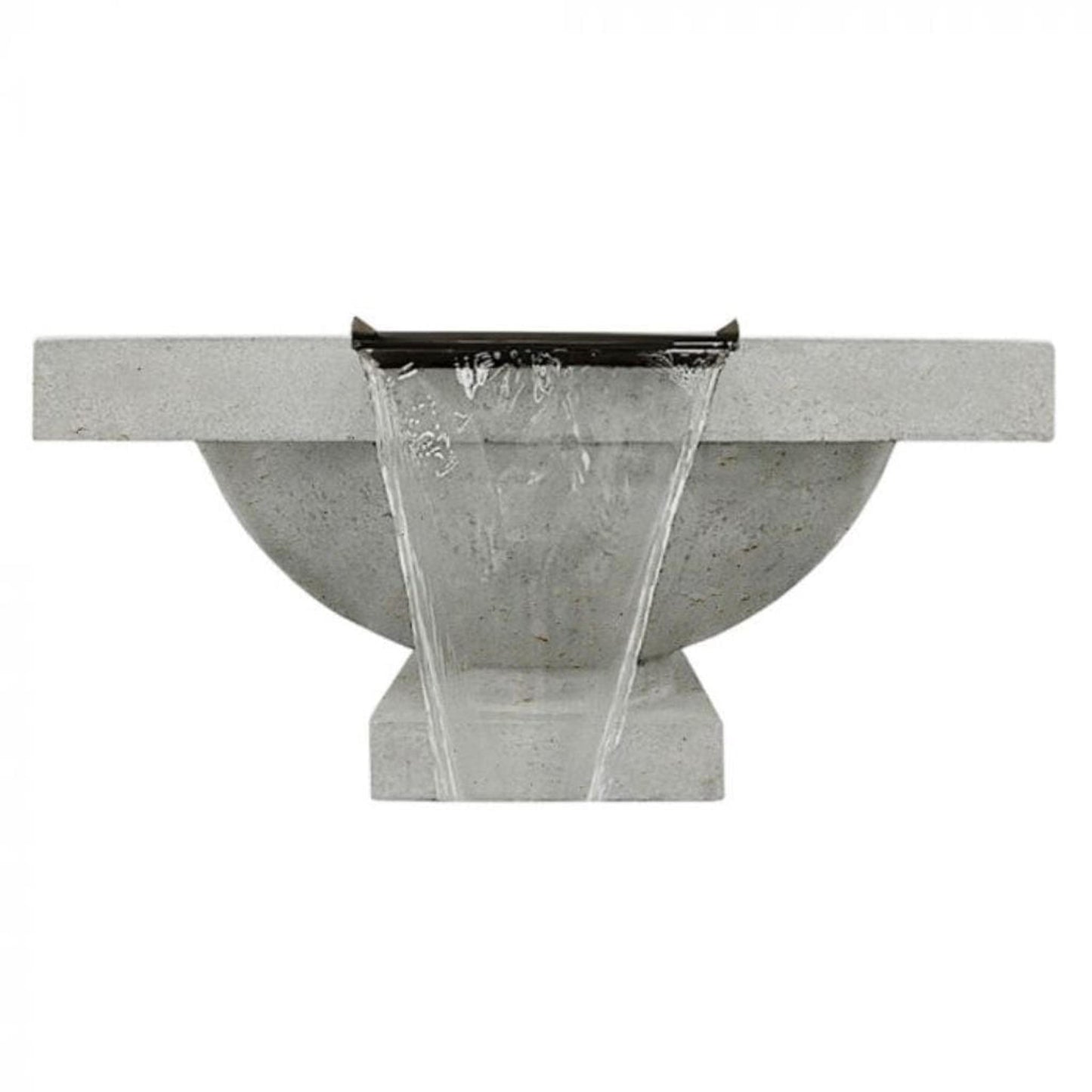 Prism Hardscapes Ibiza 31" Natural Match-Lit Liquid Propane Fire Pit & Water Bowl