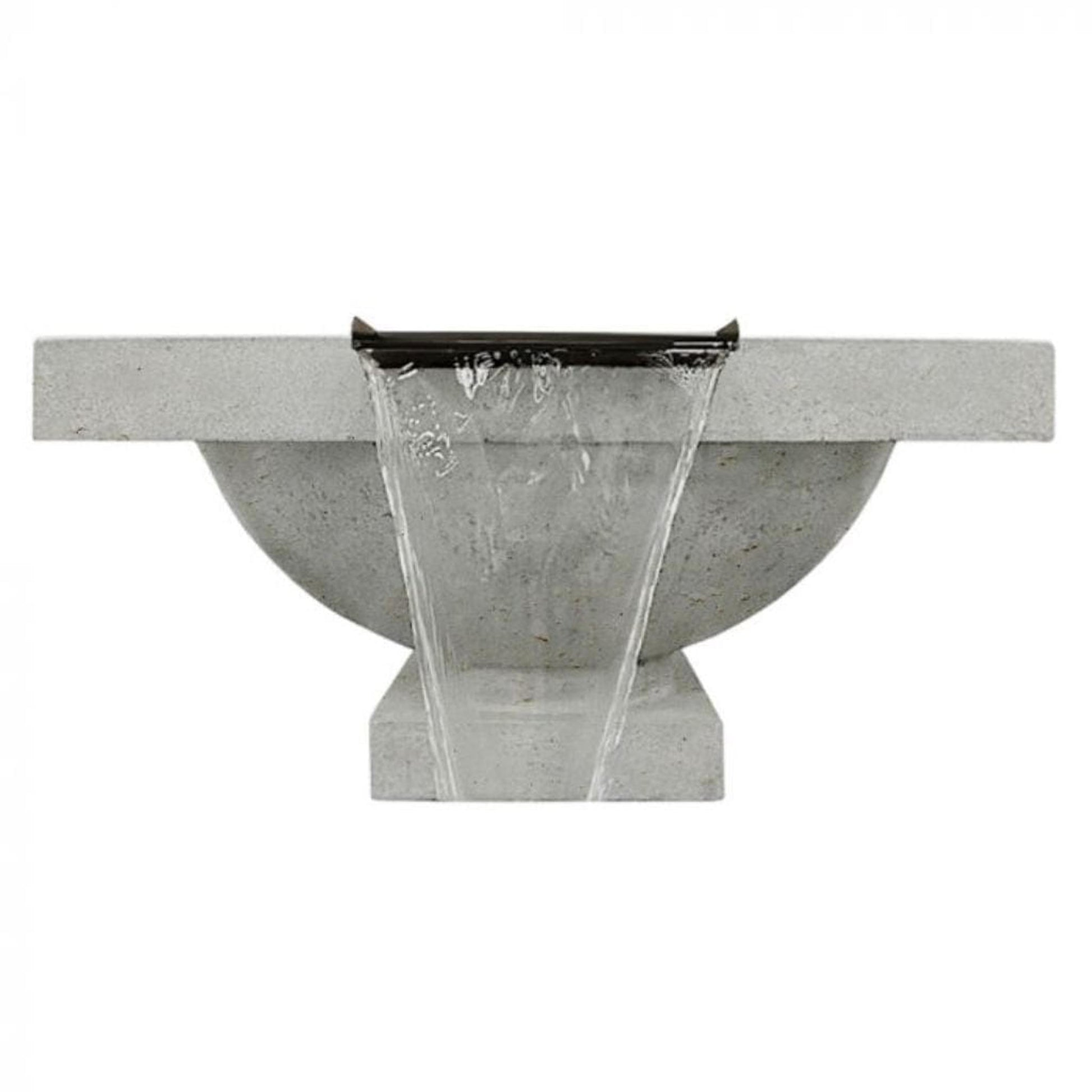 Prism Hardscapes Ibiza 31" Natural Match-Lit Liquid Propane Fire Pit & Water Bowl