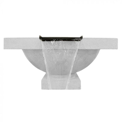 Prism Hardscapes Ibiza 31" Natural Match-Lit Liquid Propane Fire Pit & Water Bowl