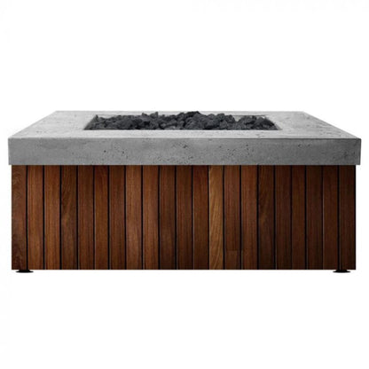 Prism Hardscapes Manchester 42" Coastal Liquid Propane Glass Fiber Reinforced Cement Fire Pit Table