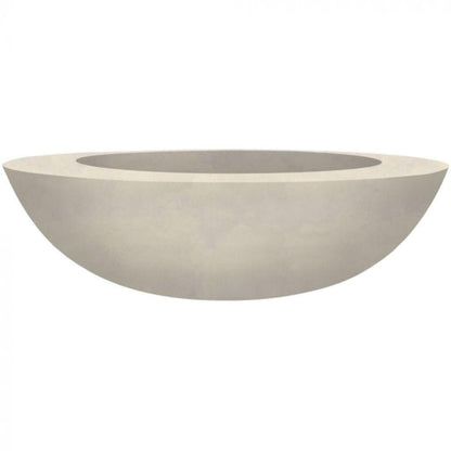 Prism Hardscapes Moderno 70 70" Coastal Round Concrete Natural Gas Fire Pit Bowl